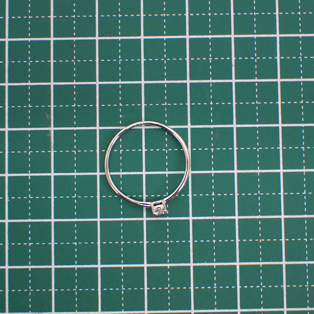 【新品】Pt900 ダイヤモンド リング 12号[f2-2]