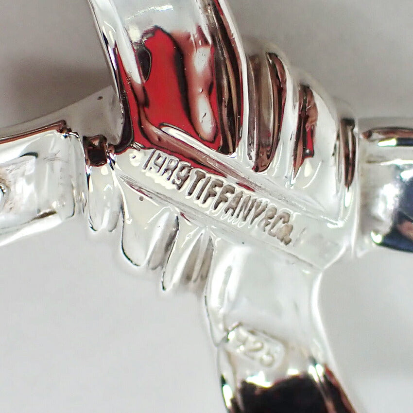 【中古】TIFFANY/ティファニー 925 ヴィンテージボウ ネックレス/g468-36