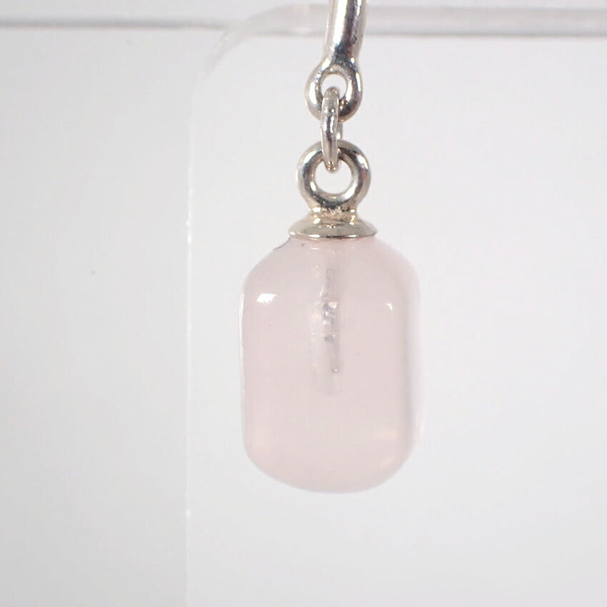 【中古】TIFFANY/ティファニー SV925 ローズクォーツ ピアス/g503-49