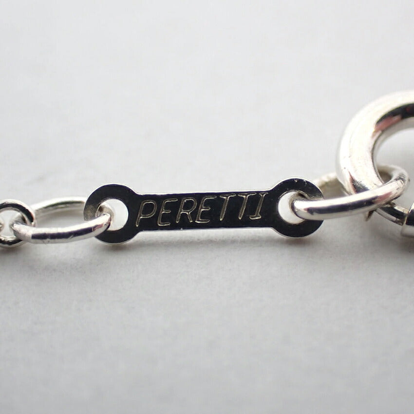 【中古】TIFFANY/ティファニー 925 オープンハート ペンダント/ネックレス/g507-47