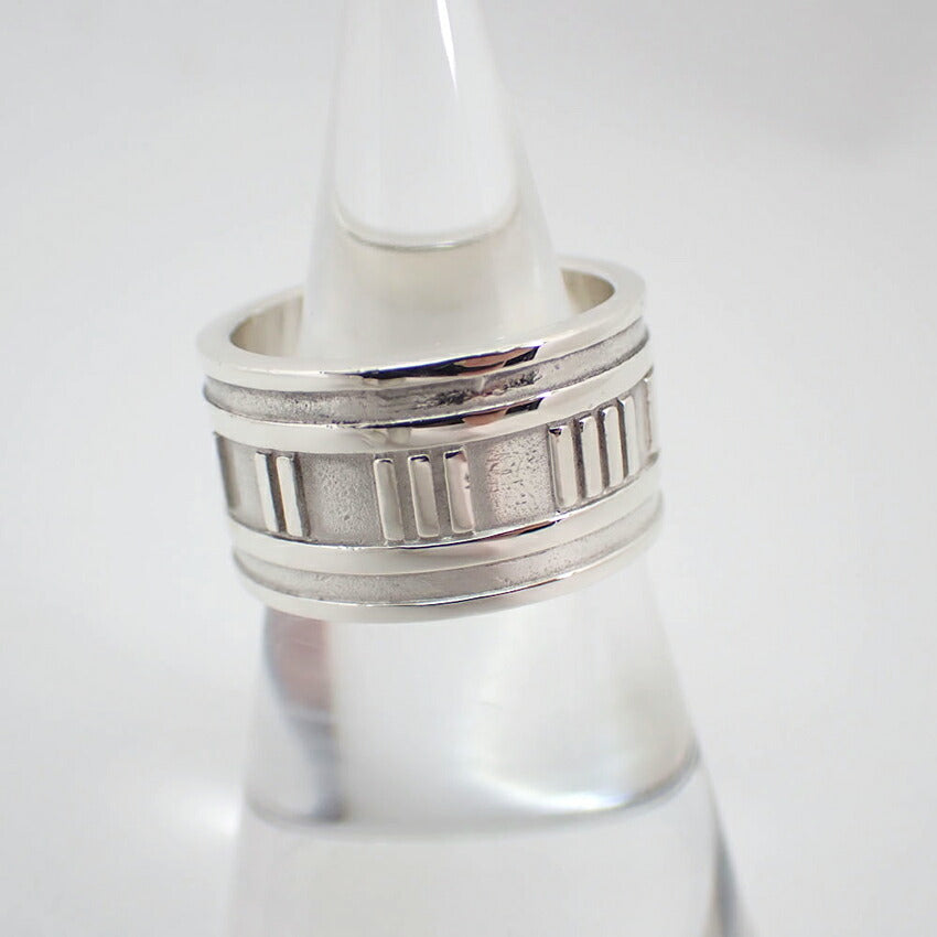 【中古】TIFFANY/ティファニー 925 アトラス ワイド リング /13号/g516-49