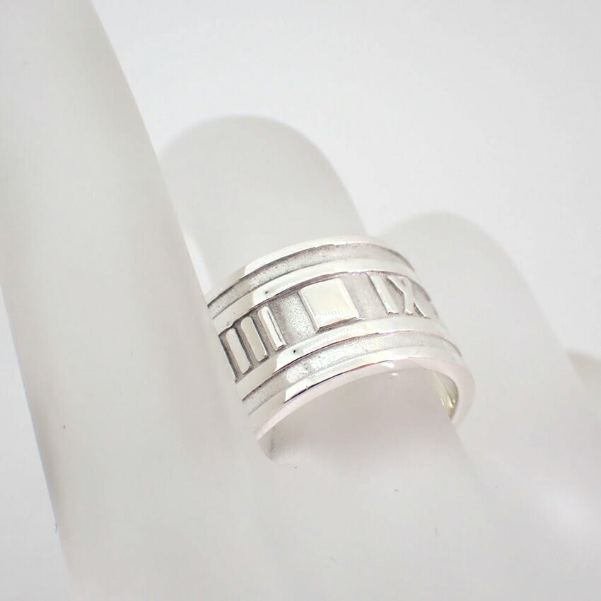 【中古】TIFFANY/ティファニー 925 アトラス ワイド リング /13号/g516-49