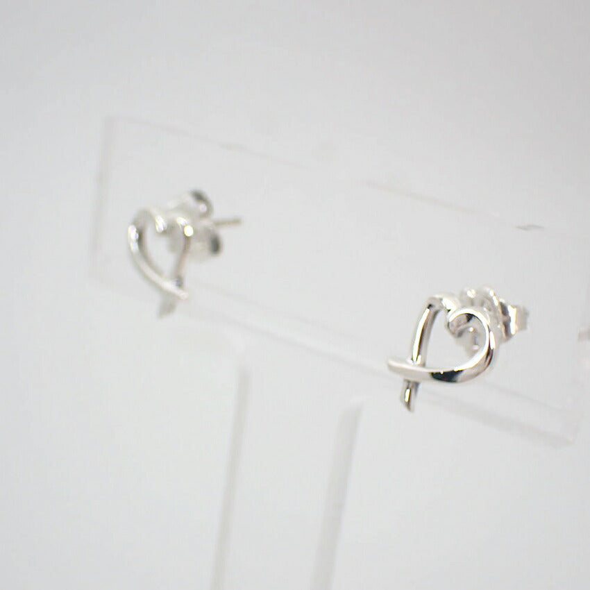 【中古】TIFFANY/ティファニー 925 ラビングハート ピアス/g517-38