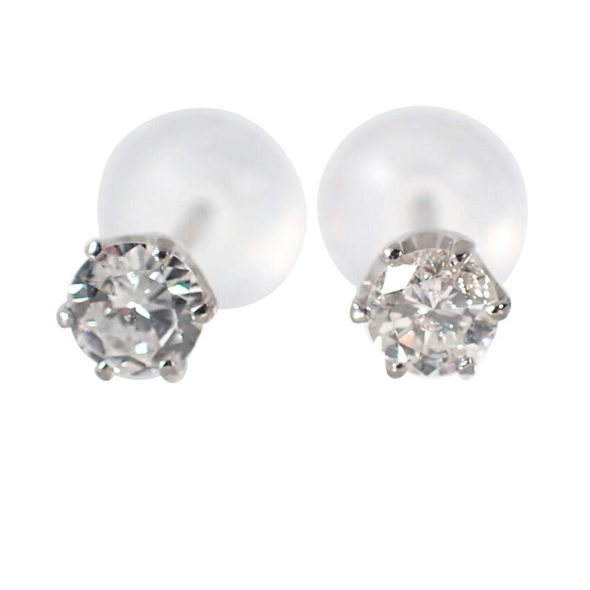 【新品】Pt900 ダイヤモンド スタッド 0.11ct、0.11ct ピアス/g518-90