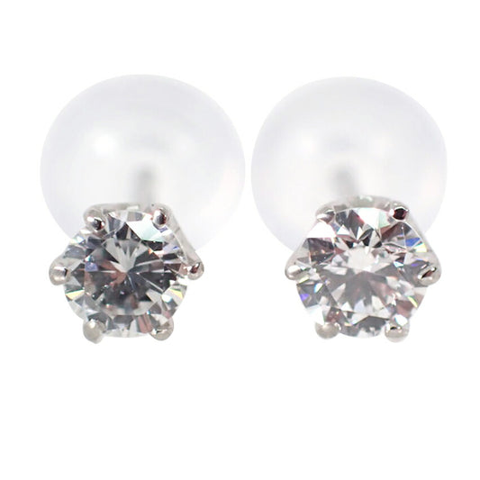【新品】Pt900 ダイヤモンド スタッド 0.13ct、0.13ct ピアス/g518-92