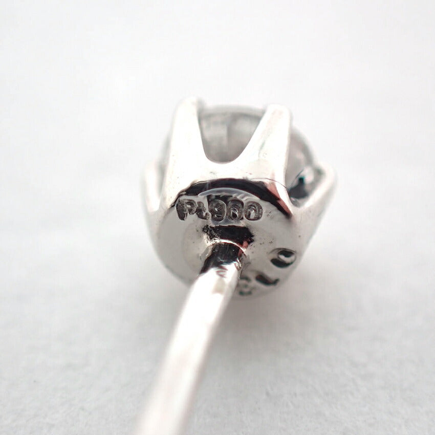 【新品】Pt900 ダイヤモンド スタッド 0.13ct、0.13ct ピアス/g518-92