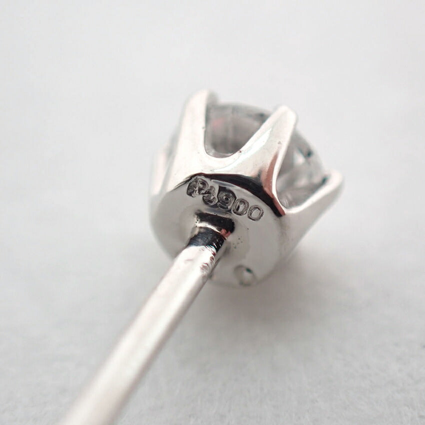 【新品】Pt900 ダイヤモンド スタッド 0.13ct、0.13ct ピアス/g518-92