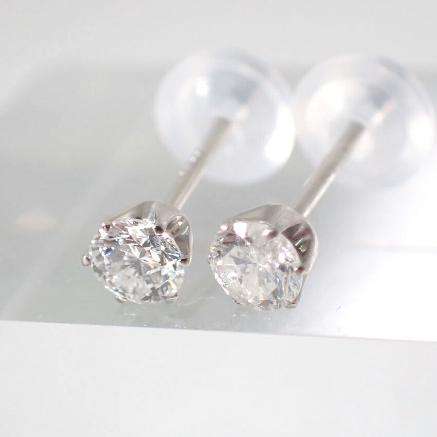【新品】Pt900 ダイヤモンド スタッド 0.17ct、0.17ct ピアス/g518-94