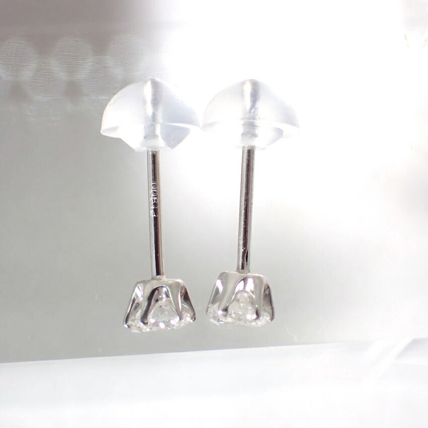 【新品】Pt900 ダイヤモンド スタッド 0.17ct、0.17ct ピアス/g518-94