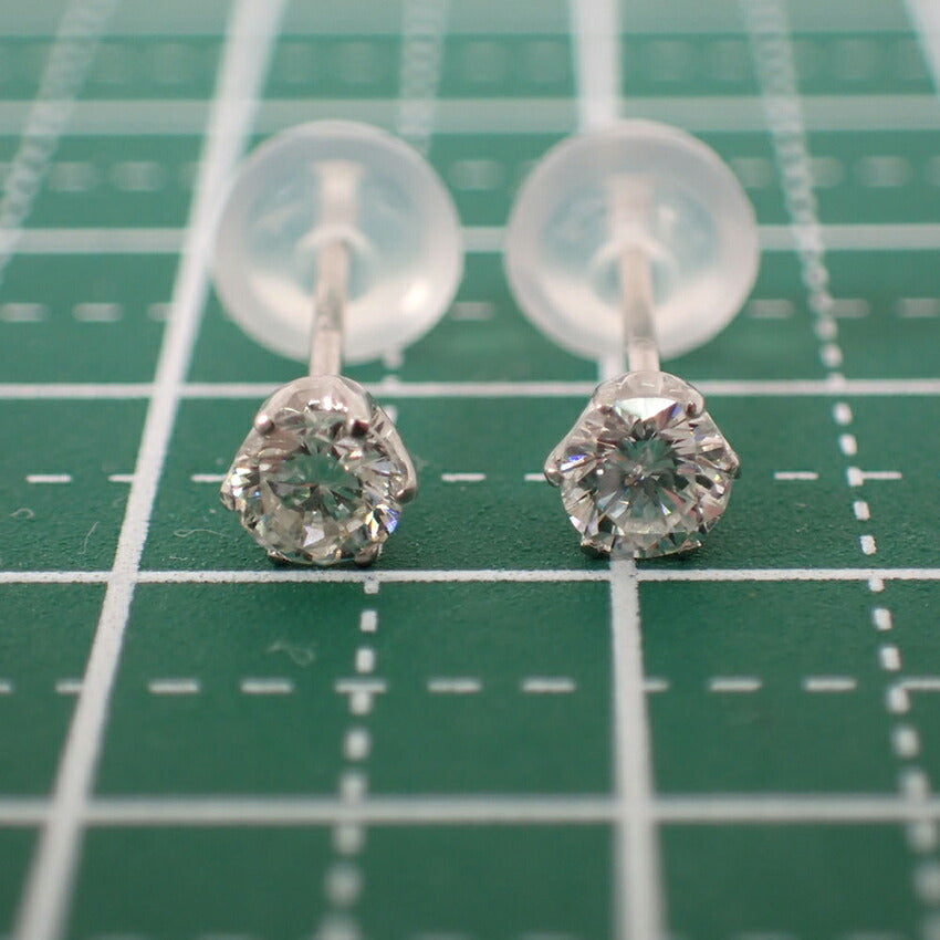【新品】Pt900 ダイヤモンド スタッド 0.17ct、0.17ct ピアス/g518-95