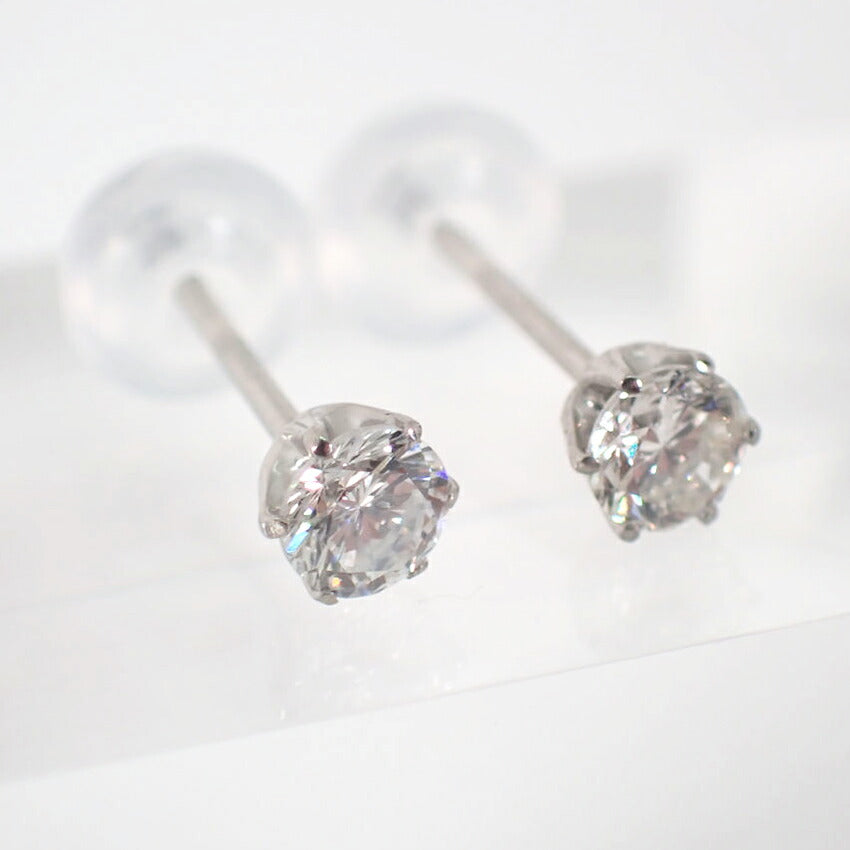 【新品】Pt900 ダイヤモンド スタッド 0.17ct、0.17ct ピアス/g518-95
