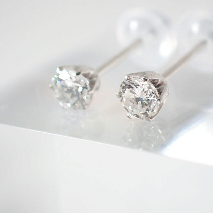 【新品】Pt900 ダイヤモンド スタッド 0.17ct、0.17ct ピアス/g518-95