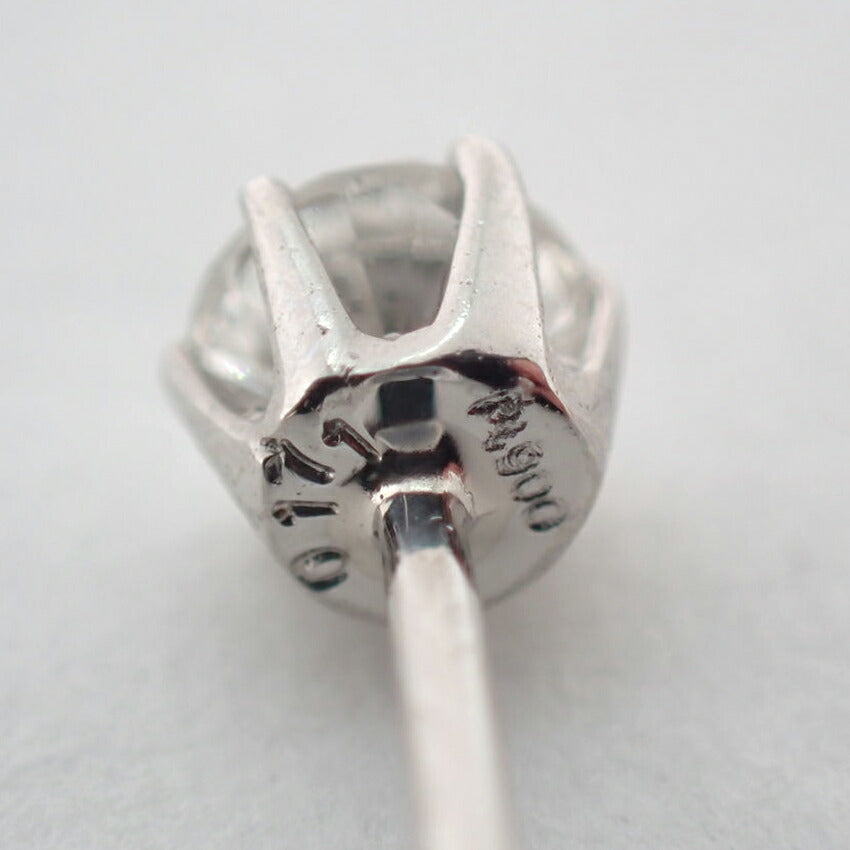 【新品】Pt900 ダイヤモンド スタッド 0.17ct、0.17ct ピアス/g518-95