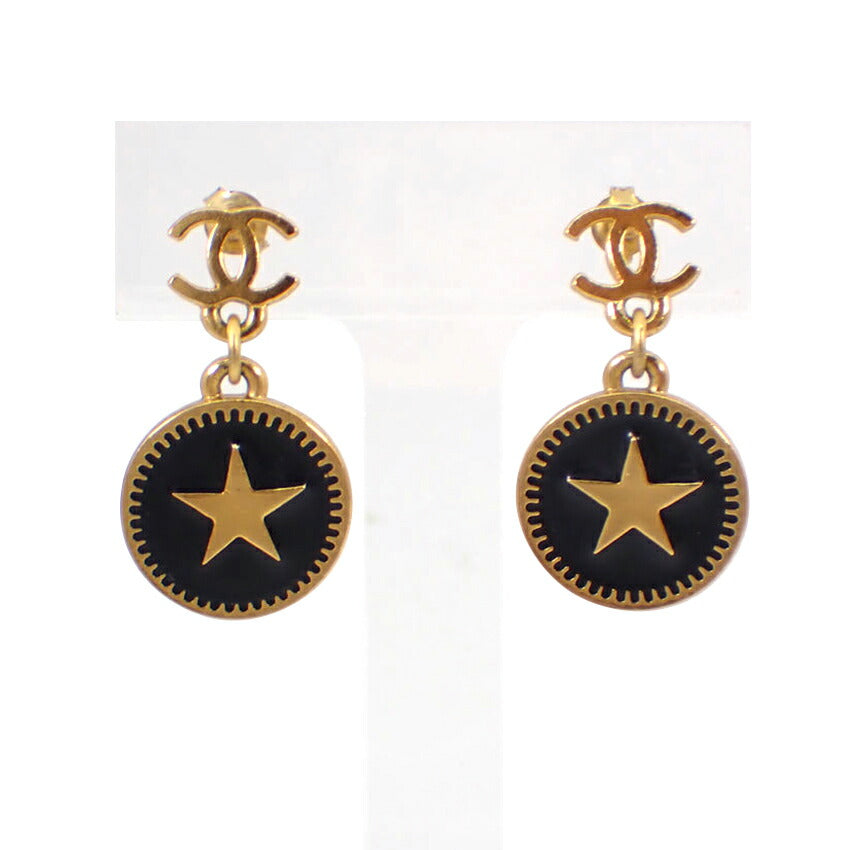 【中古】CHANEL/シャネル  スター　ピアス/g520-56