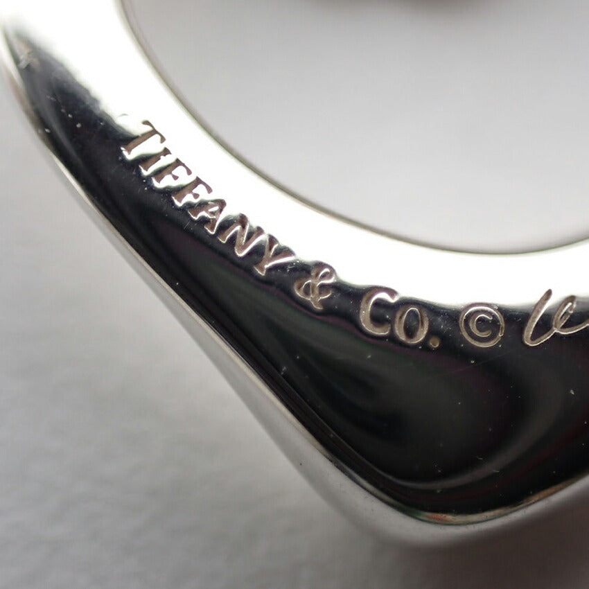 【中古】TIFFANY/ティファニー 925 オープンハート ペンダント/ネックレス/g523-14