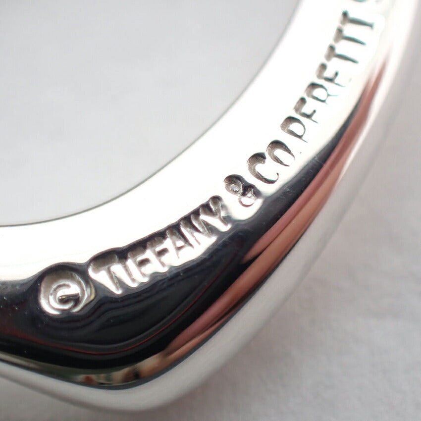 【中古】TIFFANY/ティファニー 925 オープンハート ペンダント/ネックレス/g523-17
