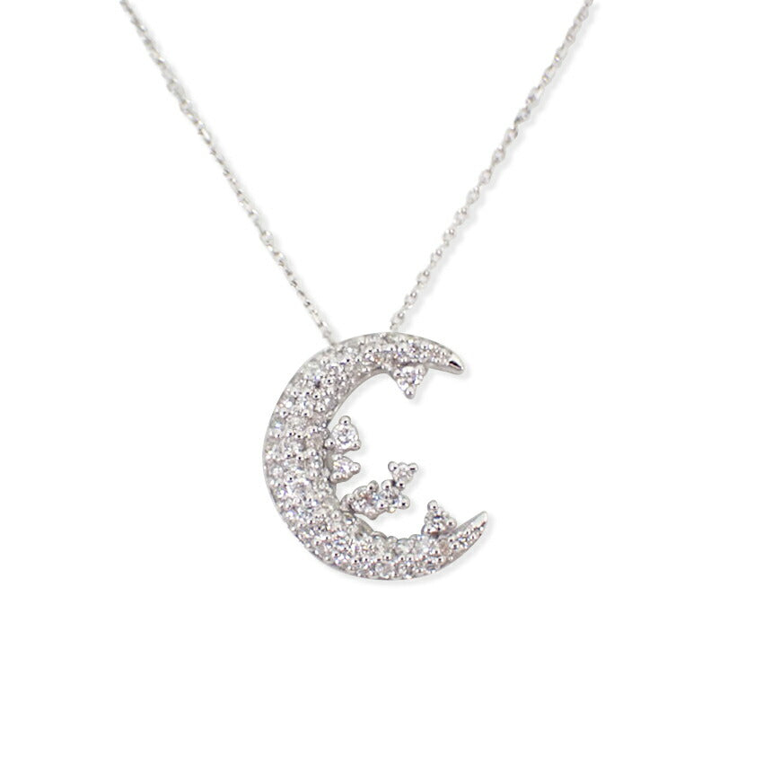 【中古】K18 ダイヤモンド/0.32ct ペンダント/ネックレス/g524-24