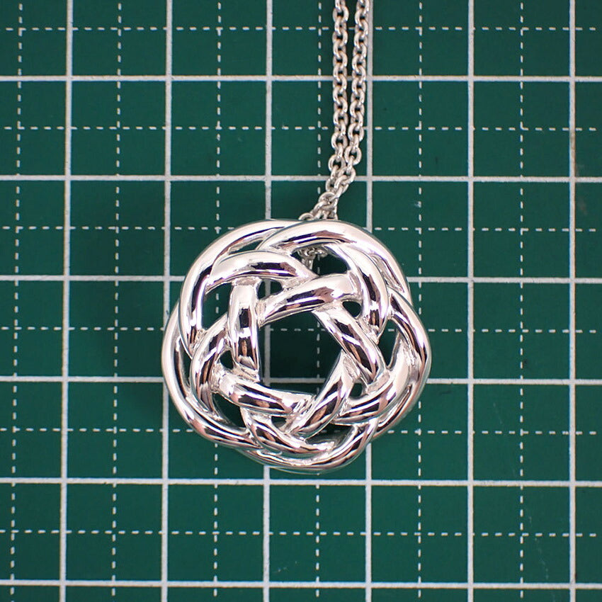 【中古】TIFFANY/ティファニー 925 バラ ペンダント/ネックレス/g530-61