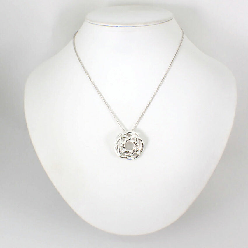 【中古】TIFFANY/ティファニー 925 バラ ペンダント/ネックレス/g530-61