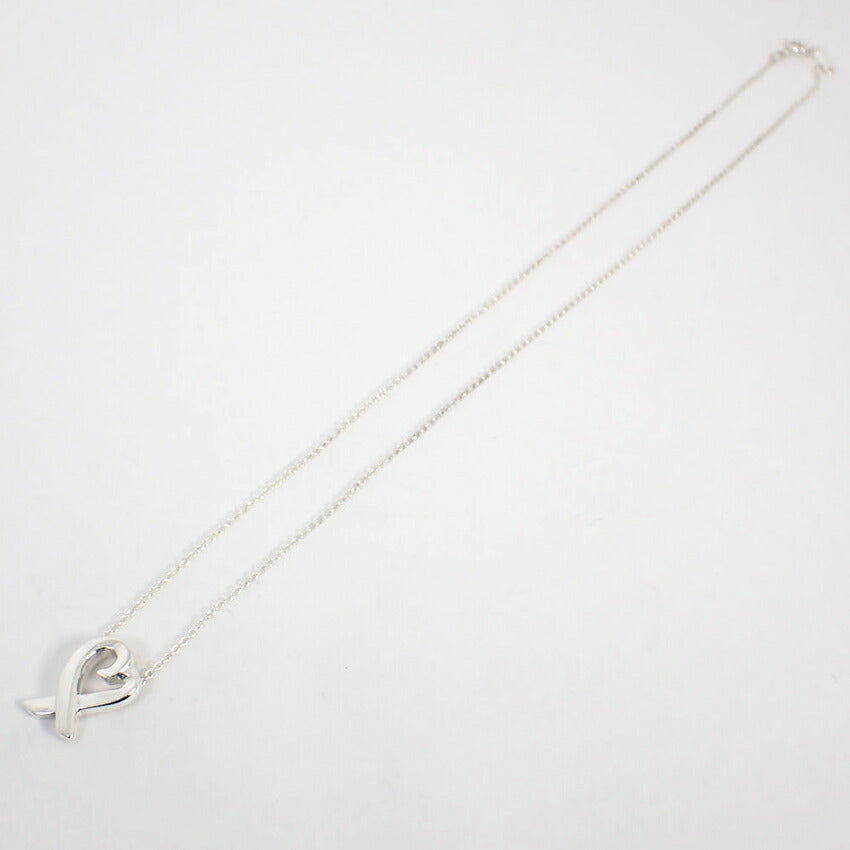 【中古】TIFFANY/ティファニー 925 ラビングハート ペンダント/ネックレス/j100-4