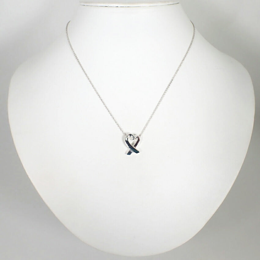 【中古】TIFFANY/ティファニー 925 パロマピカソラビングハート ペンダント/ネックレス/j101-3