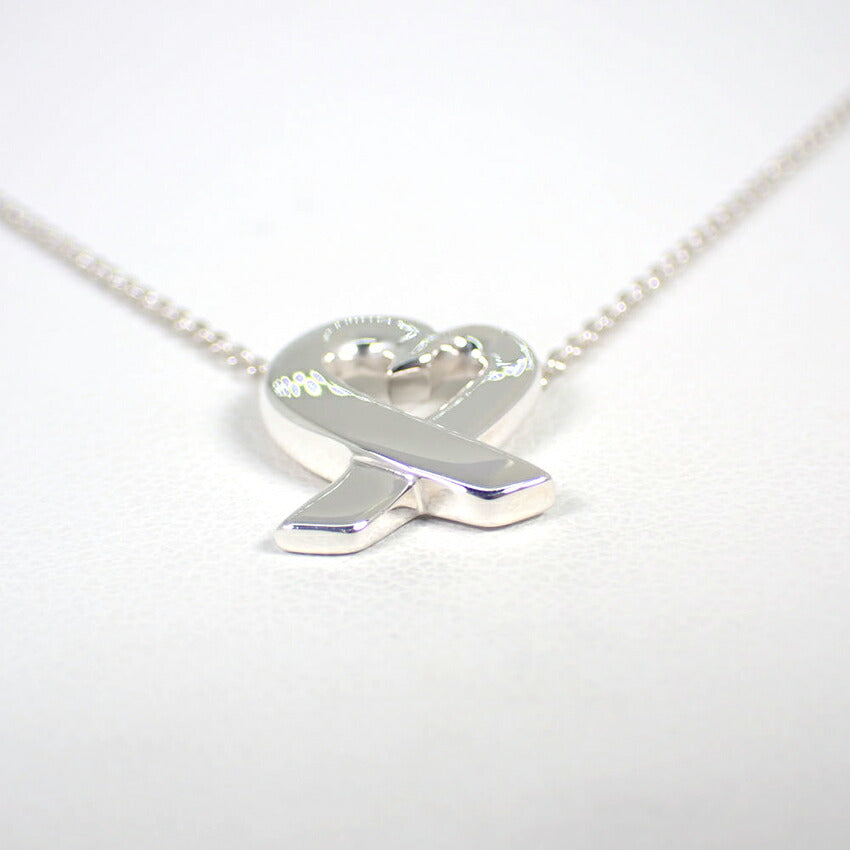 【中古】TIFFANY/ティファニー 925 パロマピカソラビングハート ペンダント/ネックレス/j101-3