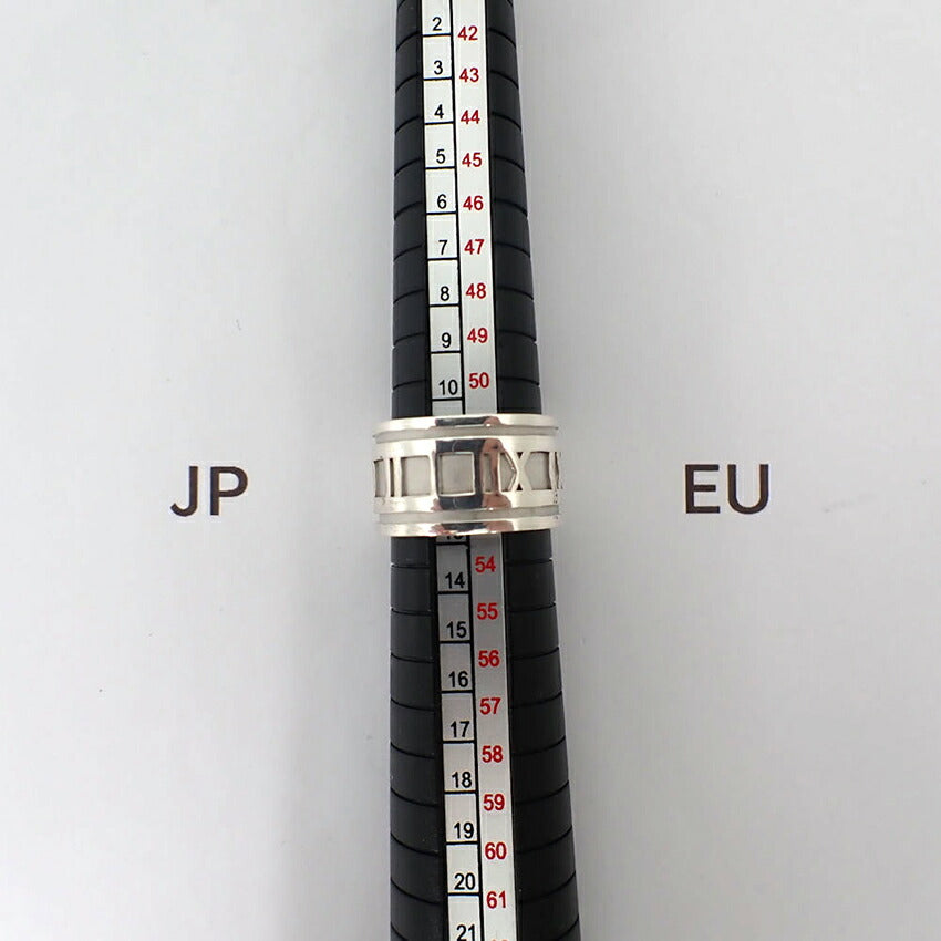 【中古】TIFFANY/ティファニー 925 アトラス ワイド リング/12号/j102-31