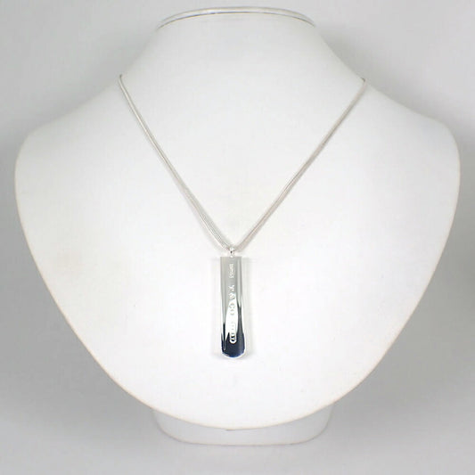 【中古】TIFFANY/ティファニー 925 1837 バー ペンダント/ネックレス/j103-57