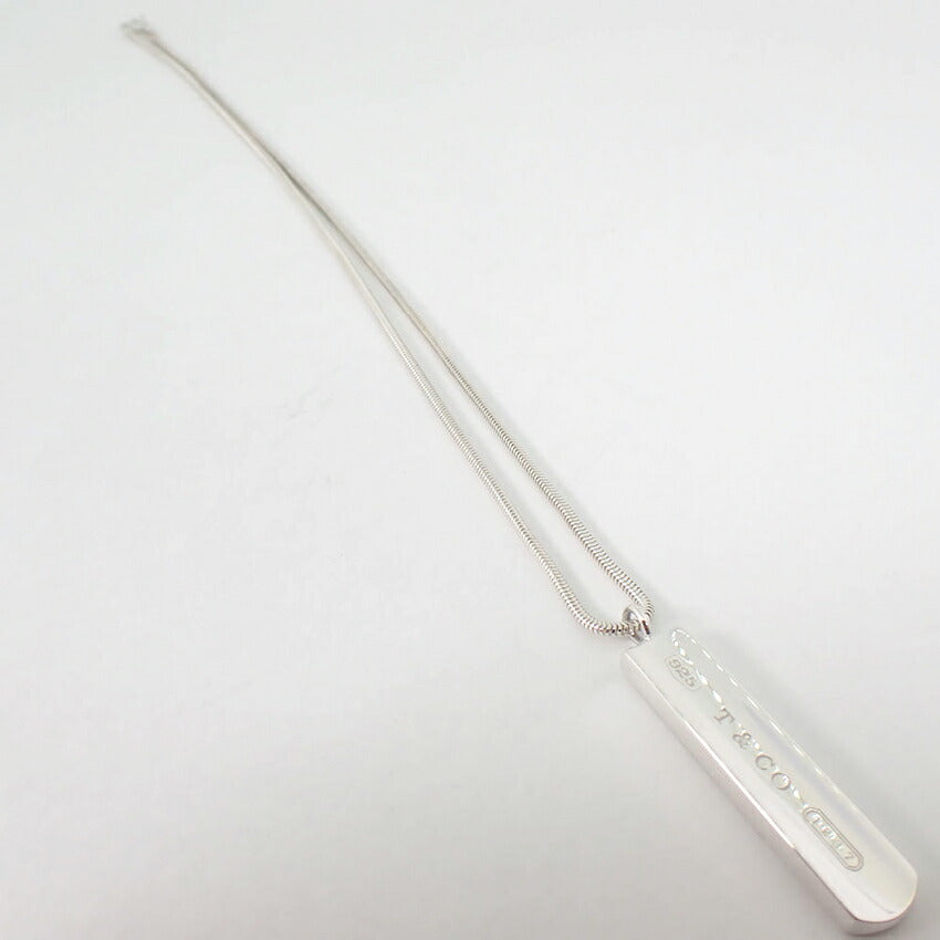 【中古】TIFFANY/ティファニー 925 1837 バー ペンダント/ネックレス/j103-57