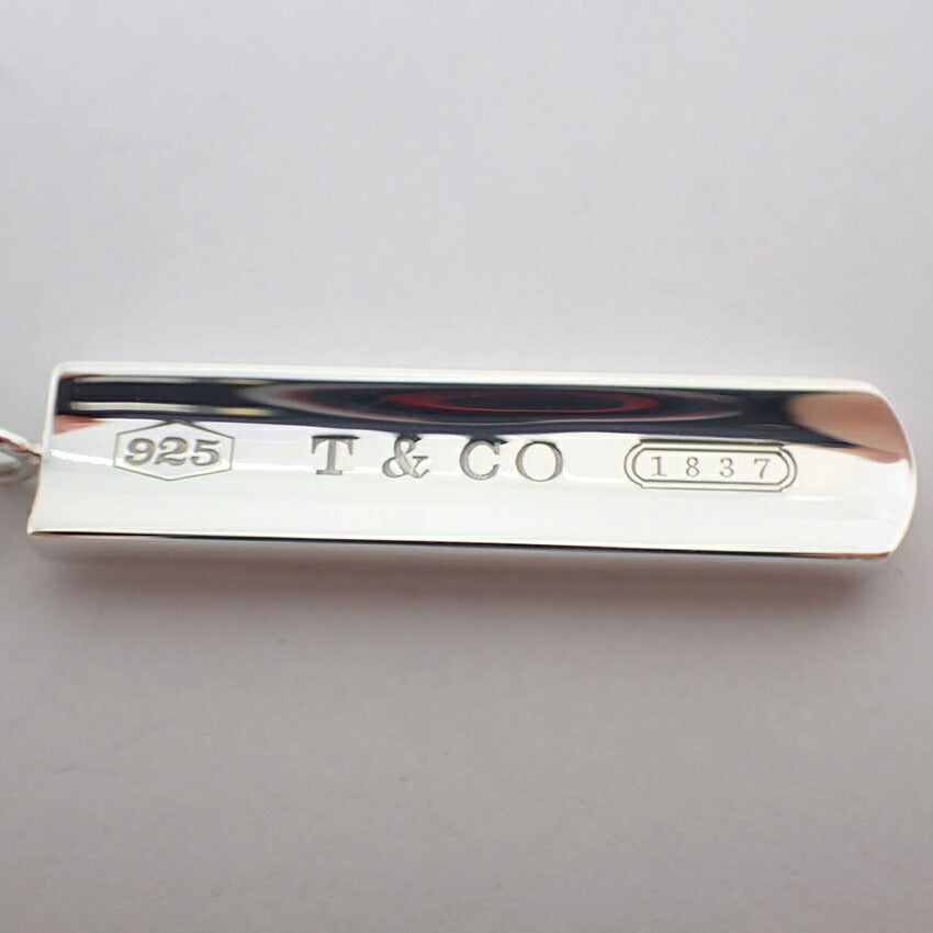 【中古】TIFFANY/ティファニー 925 1837 バー ペンダント/ネックレス/j103-57