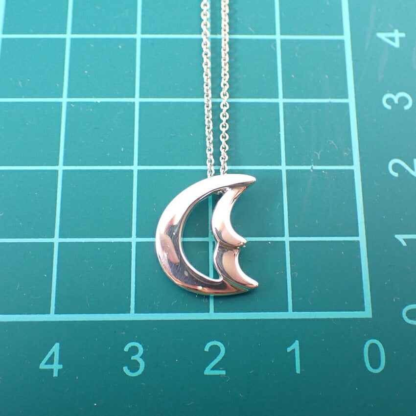【中古】TIFFANY/ティファニー/925/クレセントムーン/ペンダント/ネックレス/j105-8