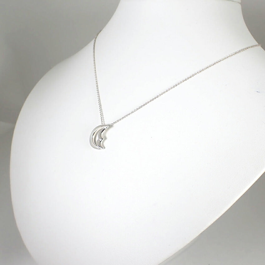 【中古】TIFFANY/ティファニー/925/クレセントムーン/ペンダント/ネックレス/j105-8