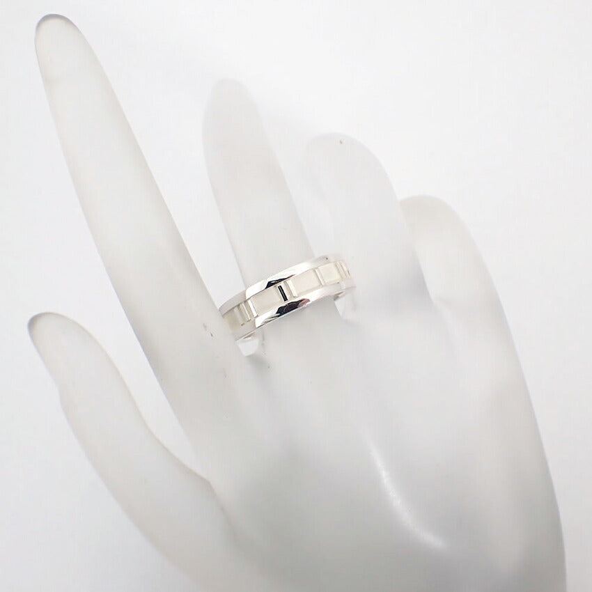 【中古】TIFFANY/ティファニー 925 アトラス リング /16号/j106-7