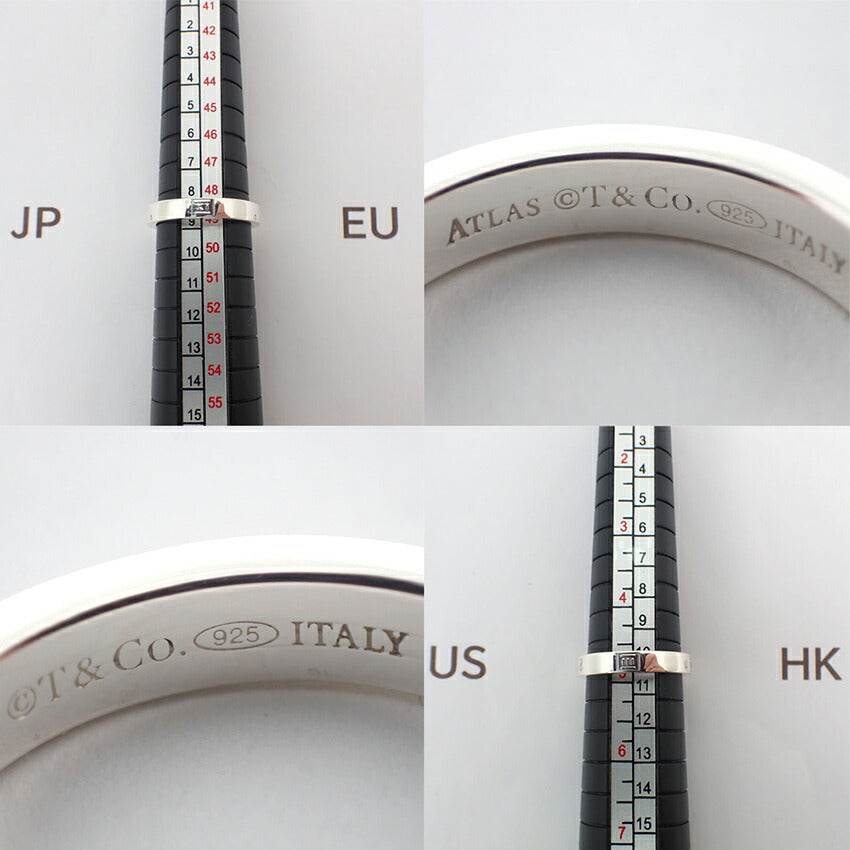 【中古】TIFFANY/ティファニー 925 アトラス リング/9号/j107-7