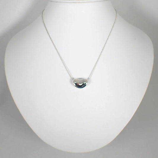 【中古】TIFFANY/ティファニー 925 ビーン ペンダント/ネックレス/j107-8