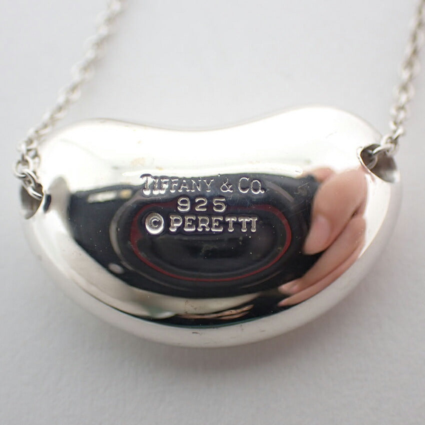 【中古】TIFFANY/ティファニー 925 ビーン ペンダント/ネックレス/j107-8