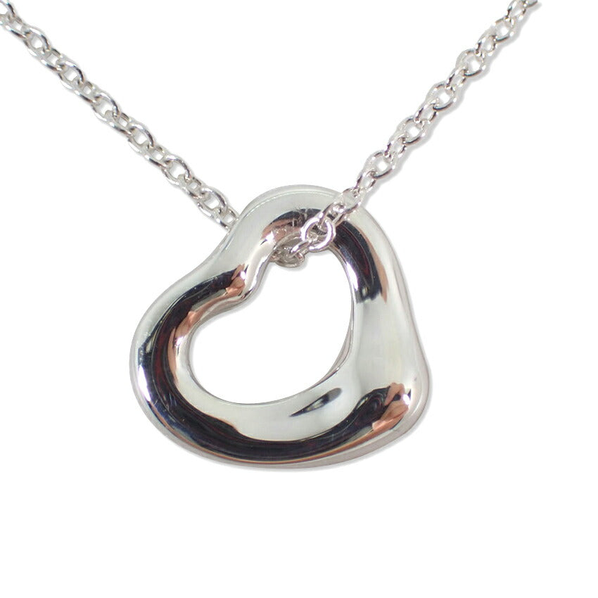 【中古】TIFFANY/ティファニー/925/オープンハート/ペンダント/ネックレス/j108-20