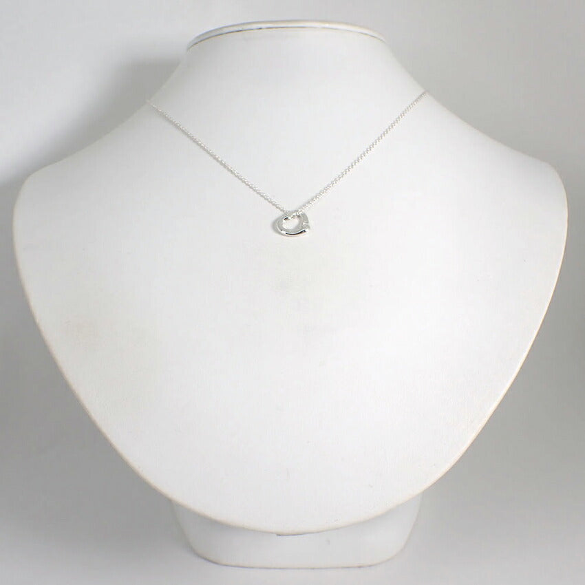 【中古】TIFFANY/ティファニー/925/オープンハート/ペンダント/ネックレス/j108-20