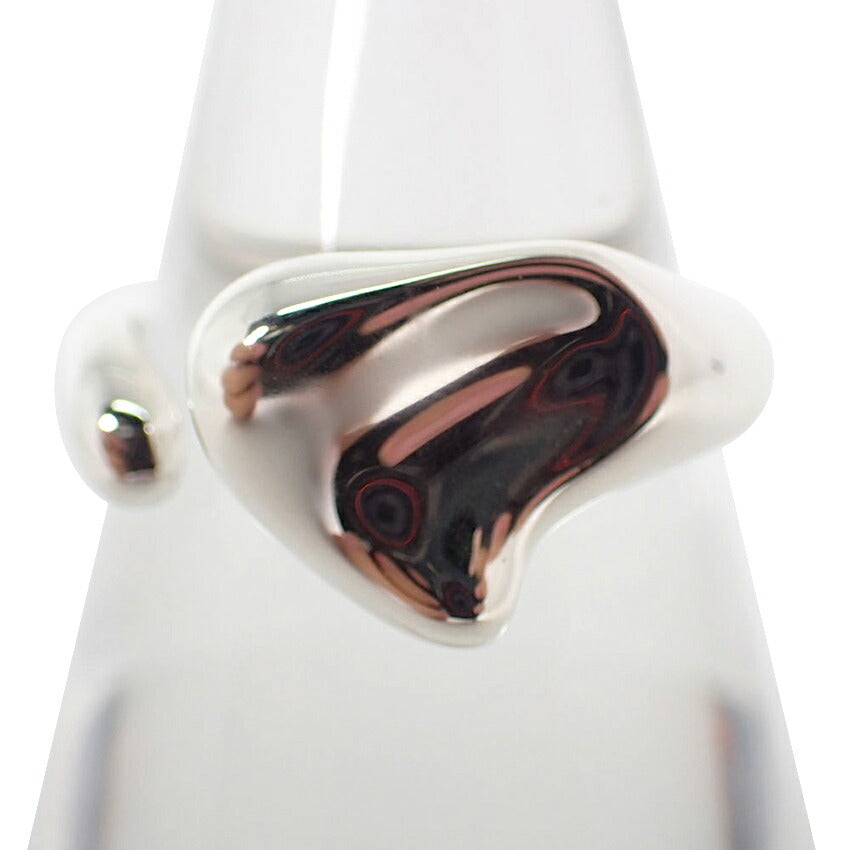 【中古】TIFFANY/ティファニー/Ag925/フルハート/リング /10号/j108-22