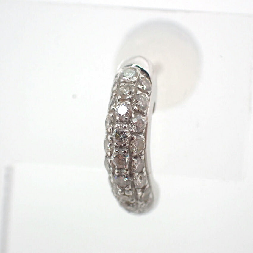 【中古】K18 ダイヤモンド ピアス/j109-1