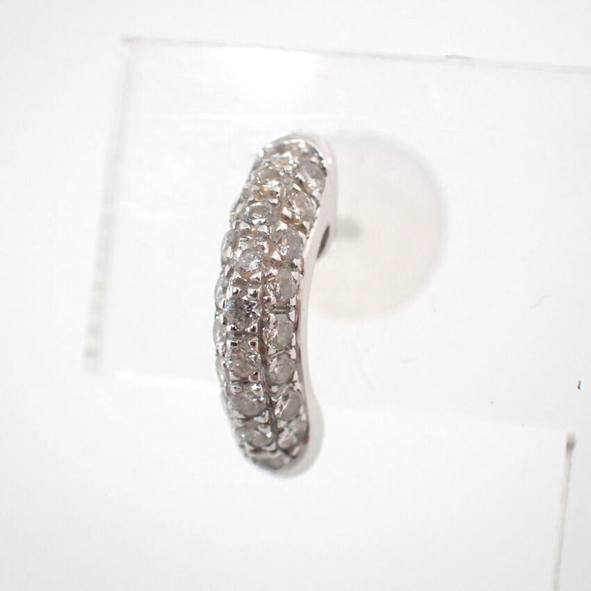 【中古】K18 ダイヤモンド ピアス/j109-1