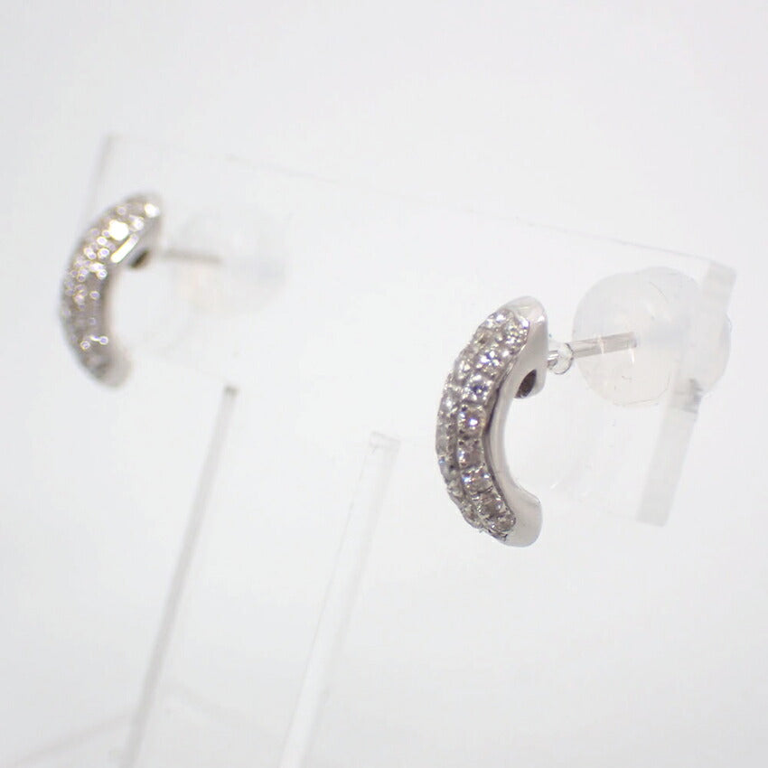 【中古】K18 ダイヤモンド ピアス/j109-1