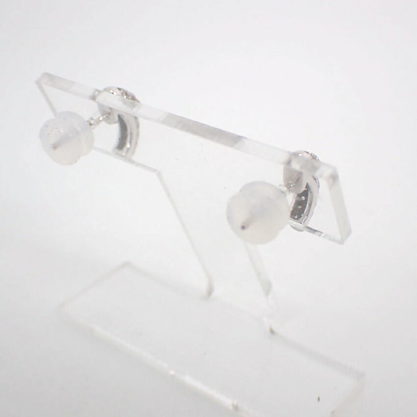 【中古】K18 ダイヤモンド ピアス/j109-1