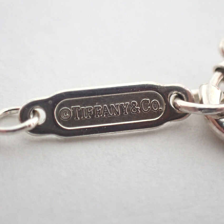 【中古】TIFFANY/ティファニー 925 ノーツ ラウンド ペンダント/ネックレス/j109-9