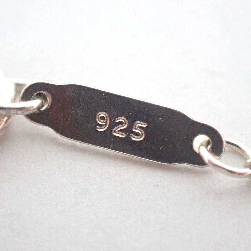 【中古】TIFFANY/ティファニー 925 ノーツ ラウンド ペンダント/ネックレス/j109-9