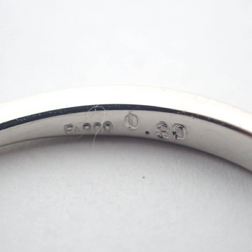 Pt900 ダイヤモンド リング 0.30ｃｔ/12号/j110-53