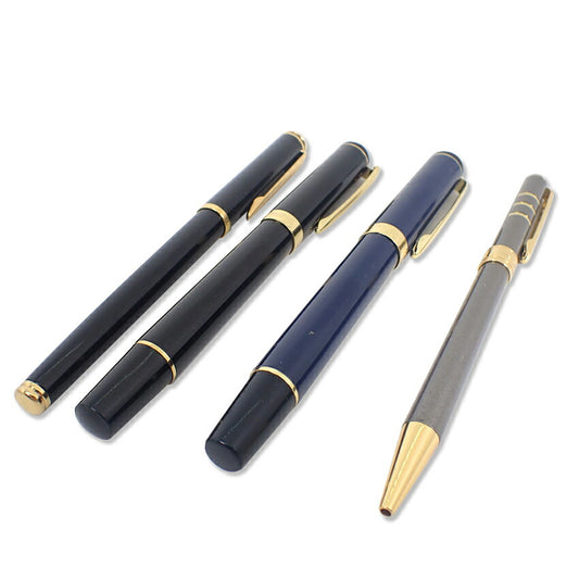 【中古】万年筆、ボールペン4本セット ウォーターマン、YSL,ゴルゴ13/j110-55