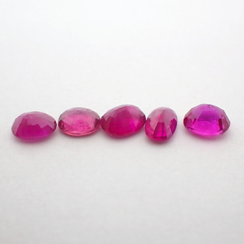 ルビー ルース ５ＰＣ合計約1.8ｃｔ/j110-59