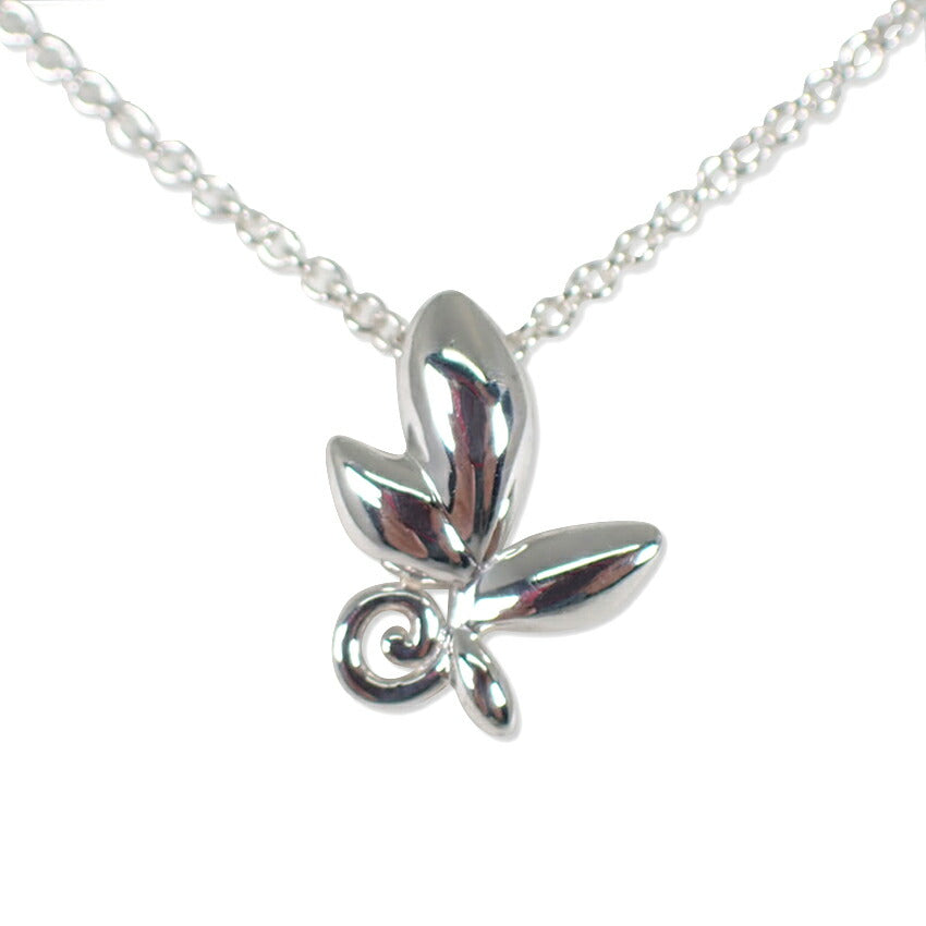 【中古】TIFFANY/ティファニー 925 オリーブリーフ ペンダント/ネックレス/j111-83