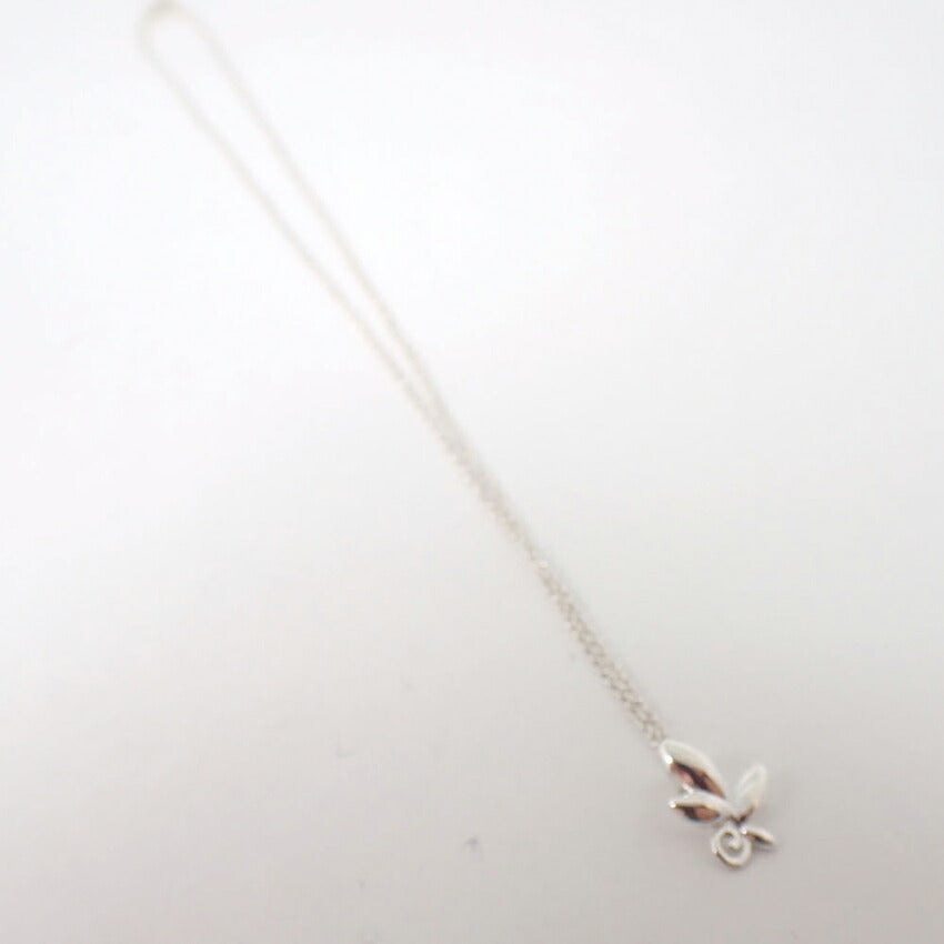 【中古】TIFFANY/ティファニー 925 オリーブリーフ ペンダント/ネックレス/j111-83
